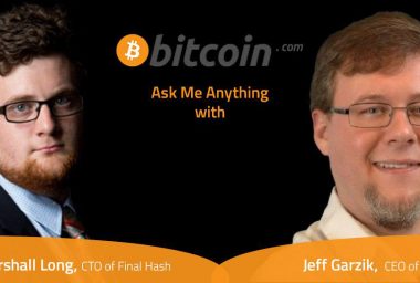 Bitcoin AMA November 6: Jeff Garzik and Marshall Long