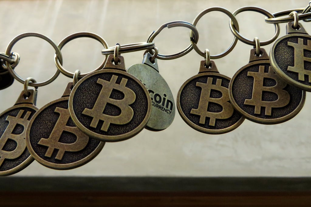If the blockchain were made of keychains, it would look like this.