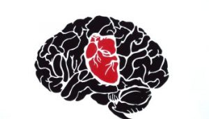 black brain heart