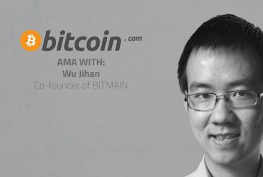 Bitcoin AMA: Wu Jihan of Bitmain, Global Leader in Mining Hardware