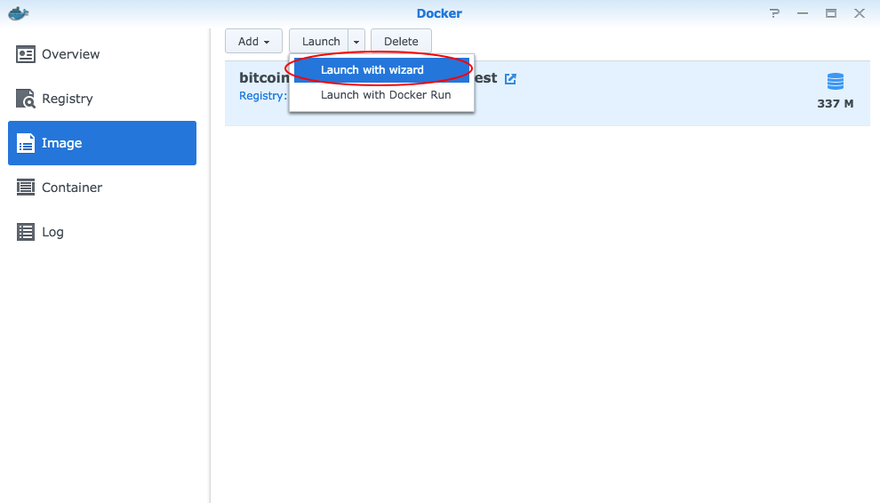 Bitcoin Classic Node installation setup on Synology Disk Station