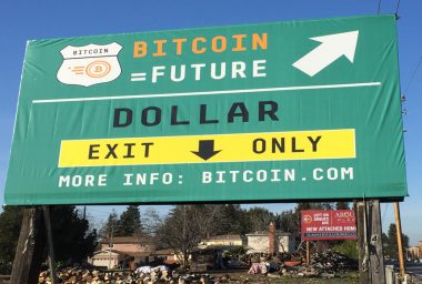 Check Out Bitcoin's Silicon Valley Billboard!
