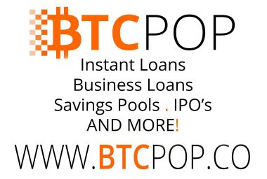P2P Bitcoin Bank BTCPOP is Bigger than Ever!