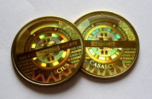 Physical bitcoins