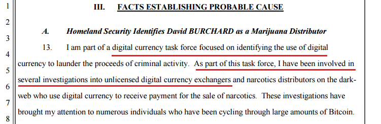 Homeland Security reveals task force to identify unlicensed bitcoin exchangers