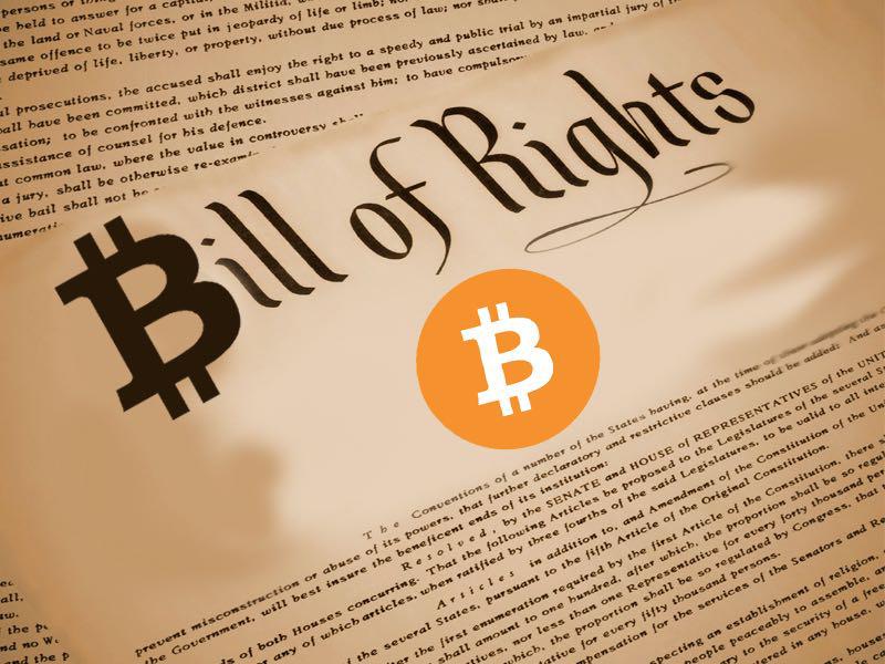 Bitcoin: Money as a Bill of Rights?
