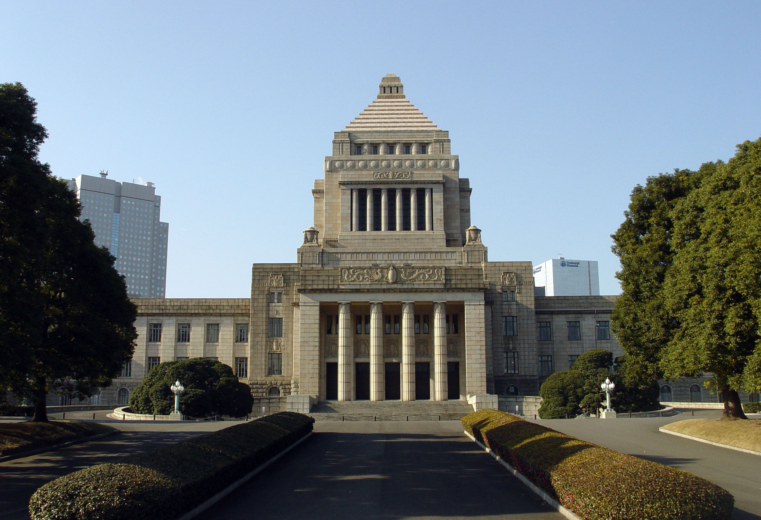 Japan parliament Diet building