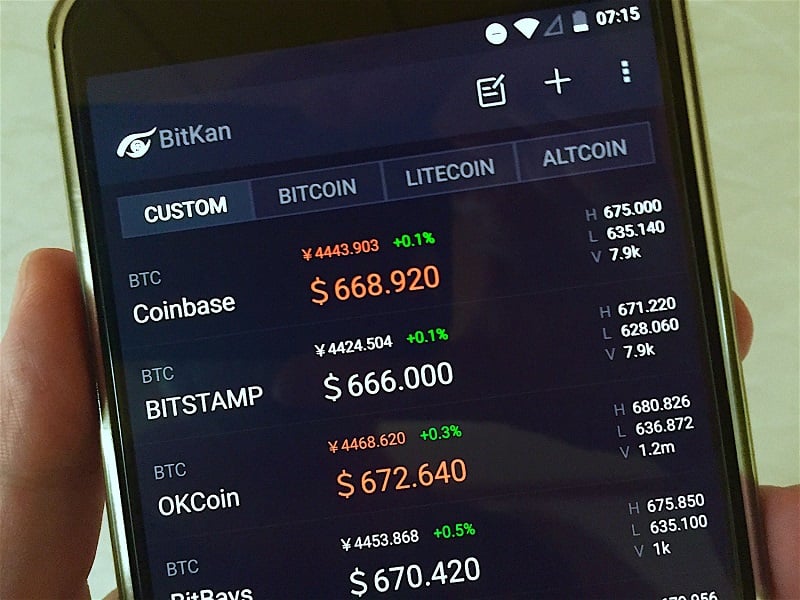 bitcoin trader app