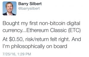 Barry Silbert Ethereum Classic