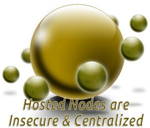 Centralized Distributed incentivized nodes