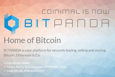 Coinimal re-brands to BITPANDA, launches new features including bitcoin wallet
