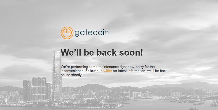 Gatecoin website is down due to exchange hot wallet hack