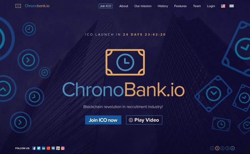 ChronoBank launch website ahead of December crowdfunding campaign