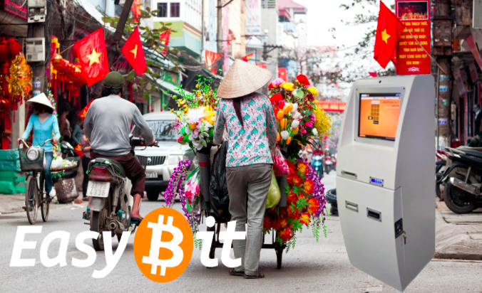 EasyBit expands Global Bitcoin ATM Network Footprint to Vietnam
