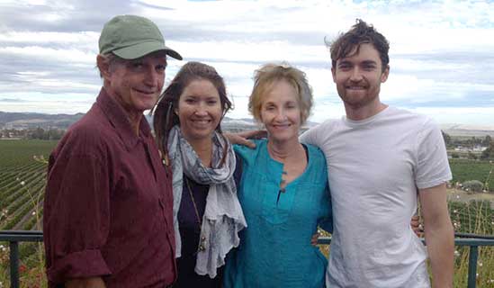 The Ulbricht family in San Francisco