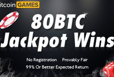 Bitcoin Games Paid 80 BTC in Jackpots Since October