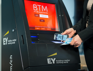 EY Uses Bitcoin ATMs to Raise Awareness at the World Web Forum