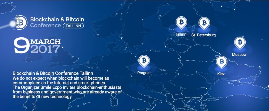 Tallinn will host the first large conference devoted to Blockchain and cryptocurrencies