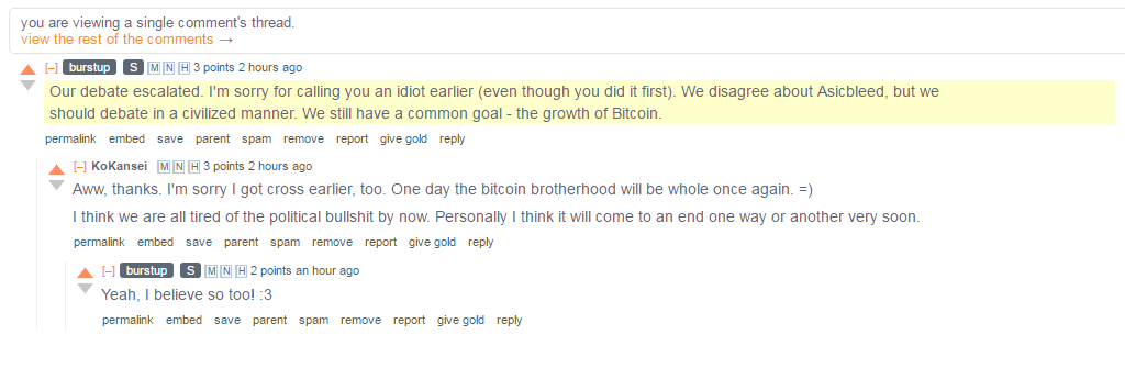 Maybe We Can All Get Along After All – Even in Bitcoin