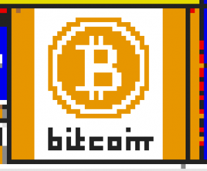 Pixelated Bitcoin Logo Gets Painted on the R/Place Canvas Experiment