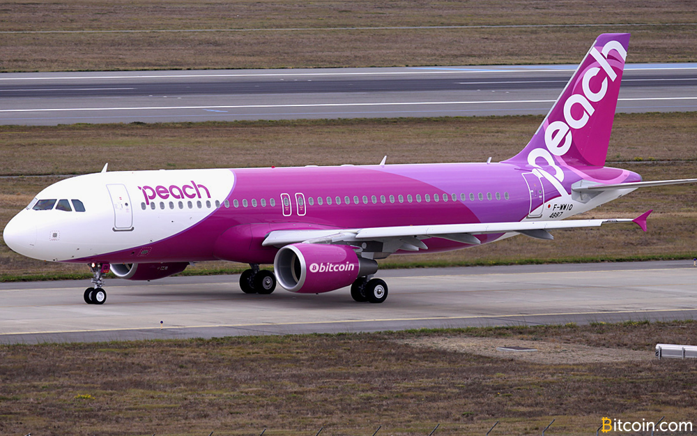 Japanese Airline Accepts Bitcoin As Cryptocurrency Fever Spreads Across the Region