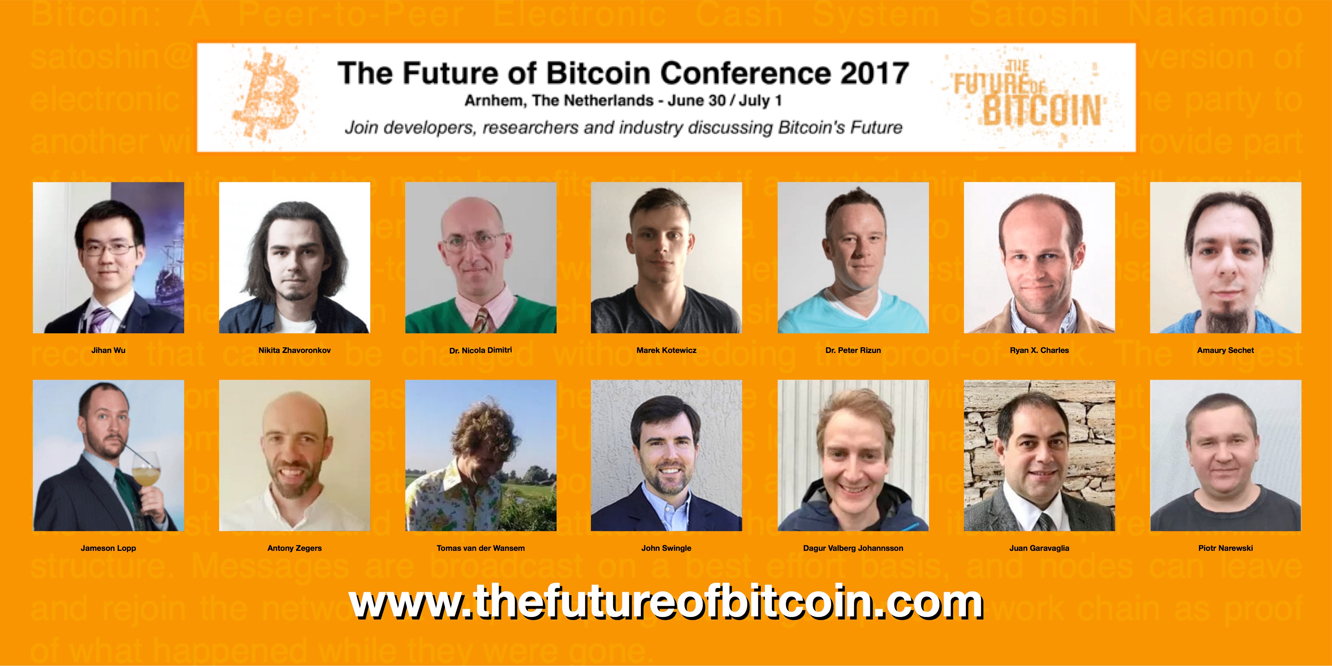 re of Bitcoin Conference 2017