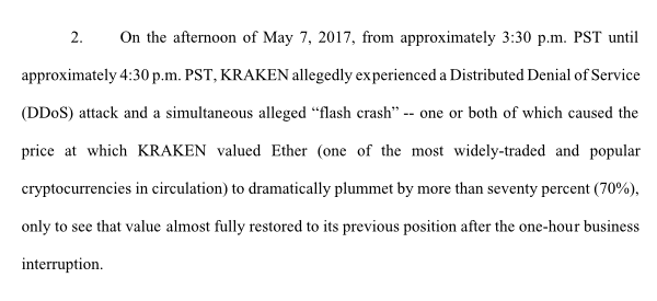 Class Action Lawsuit Filed Against Cryptocurrency Exchange Kraken Class Action Lawsuit Filed Against Cryptocurrency Exchange Kraken