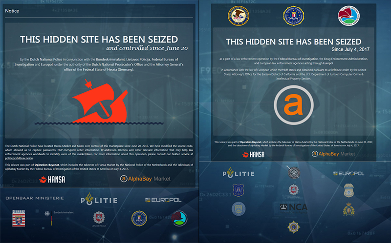 Global Joint Police Operation Undermines Darknet Marketplaces