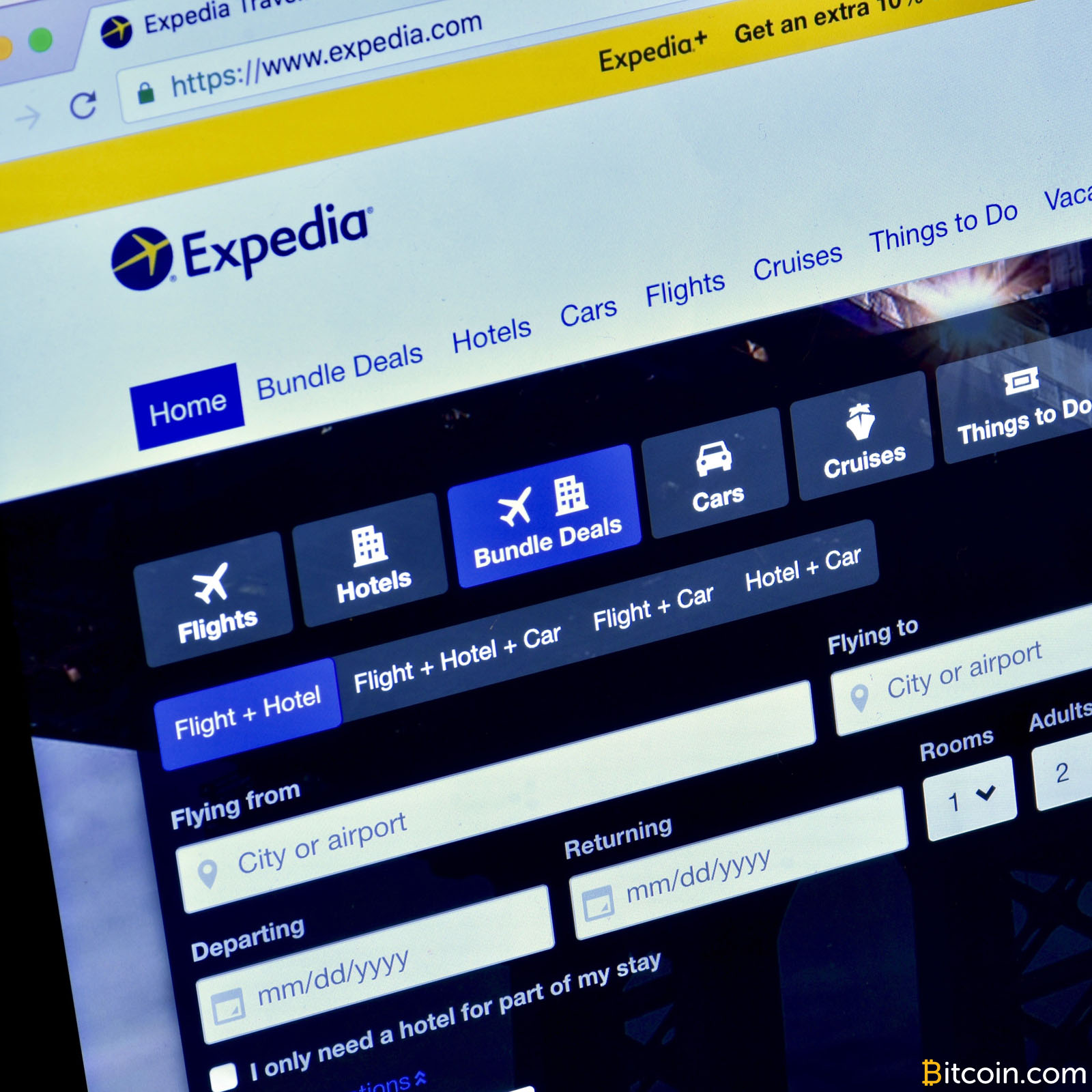 Az Expedia csatlakozik a Bitcoin fizetéseket elfogadó vállalatok növekvő listájához