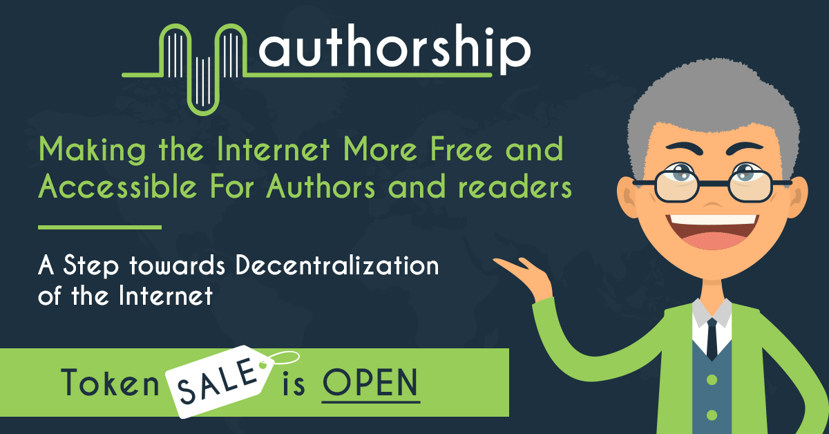 Authorship.com ICO Raised $1M, Still Has 2 Weeks Left Accepting Investments