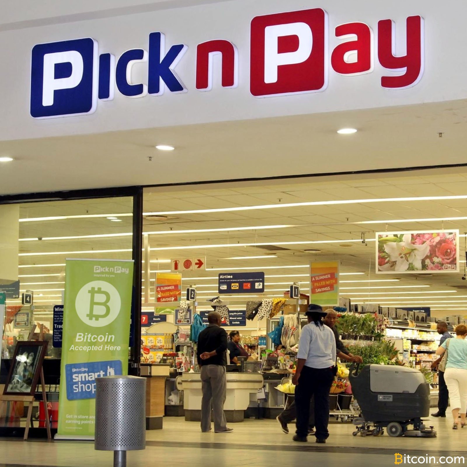 South Africa's Second Largest Supermarket Chain Pick n Pay Trials Bitcoin Payments