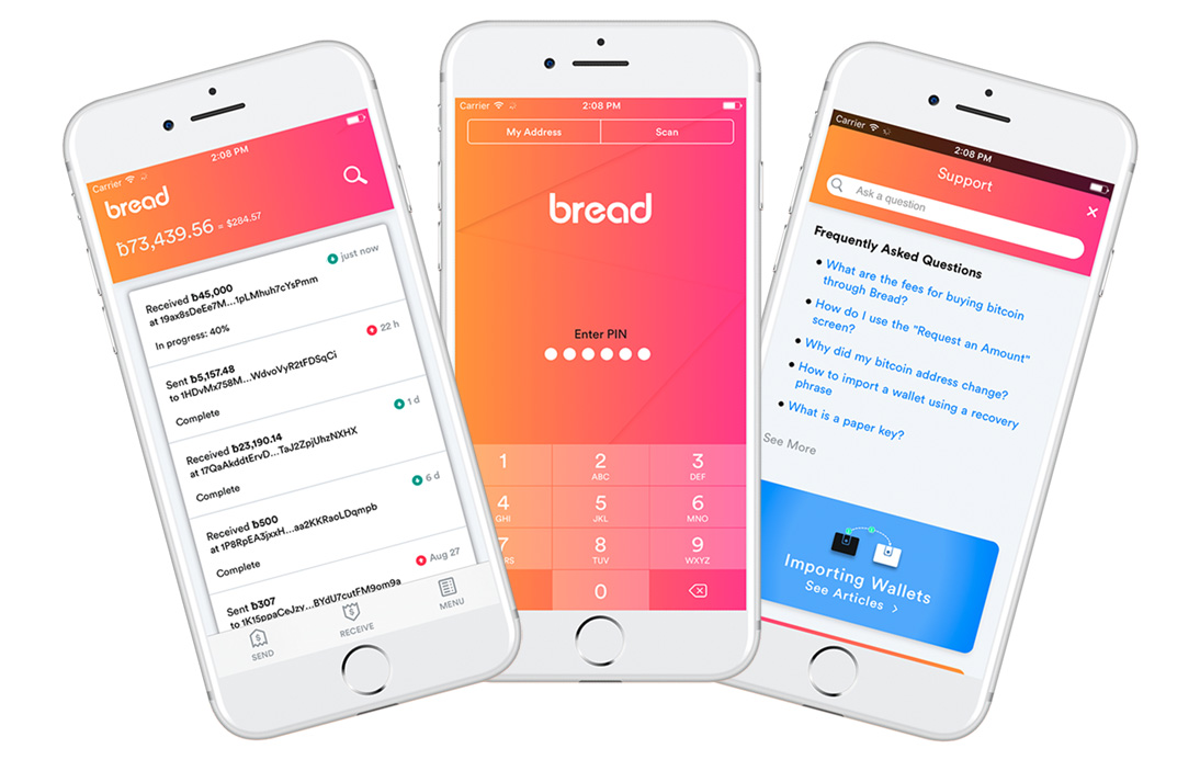Breadwallet Becomes Bread, Updates iOS Aesthetics and Adds New Features ...