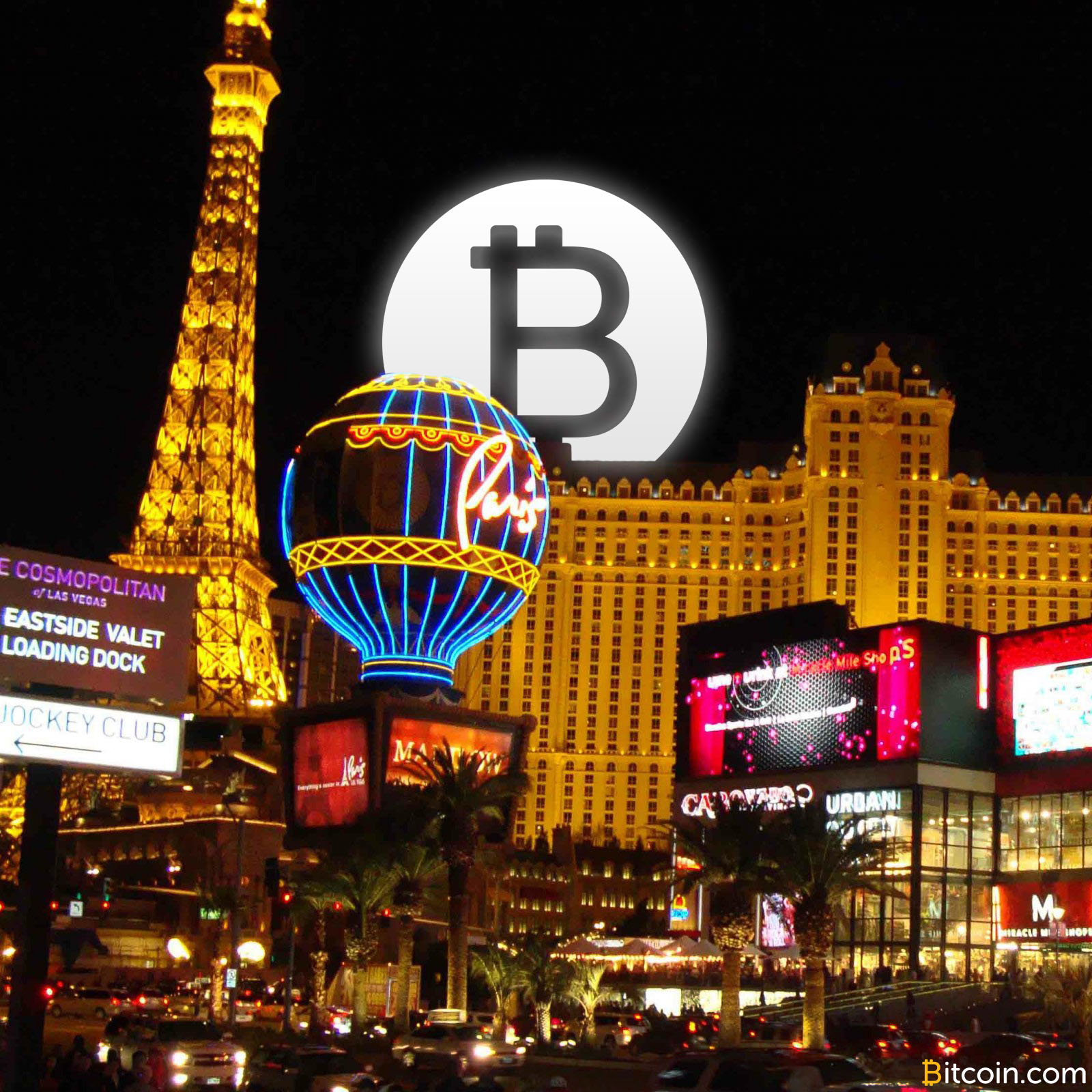 Du Las Vegaso kazino priimti Bitcoin, bet ne lošimo kambaryje