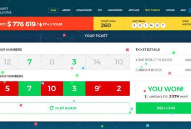 PR: Smartbillions Blockchain Lottery Continues Ticket Sales and ICO Success!