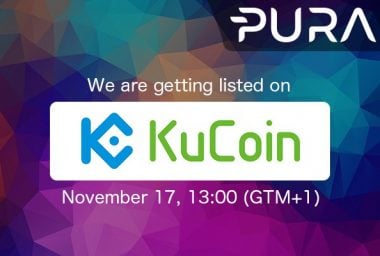 PR: Pura to Be Listed on Kucoin Exchange: Trading Starts on Friday November 17