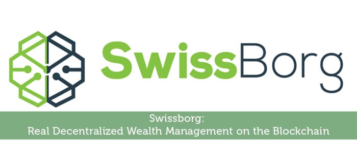 Swissborg Crypto Wealth Management
