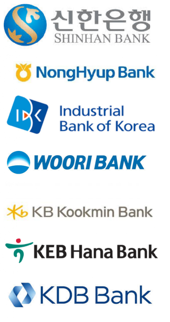Кукмин банк Корея. KB «Kookmin Bank» логотип. Шинхан банк Корея. IBK Bank.