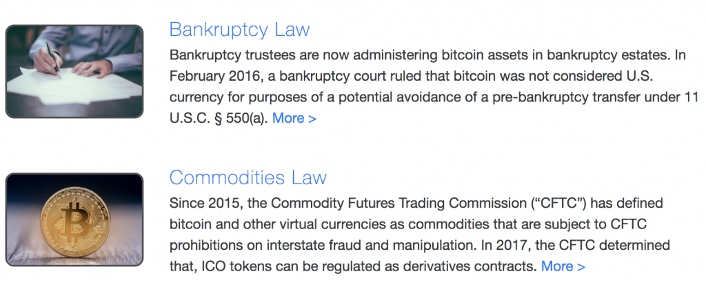 New Website Provides an Invaluable Guide to US Cryptocurrency Law
