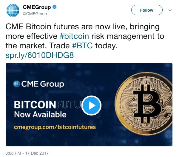 Options Giant CME Launches Bitcoin Futures — Heres What to Expect