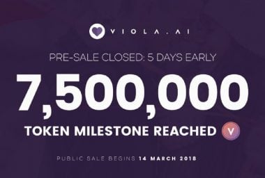 PR: Viola.Ai Token Pre-Sale Sells out More Than 5 Days Ahead