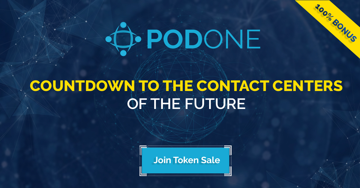 PodOne Adds Veteran Industry Insider to Team and Launches ICO to Revolutionize the Contact Center Industry