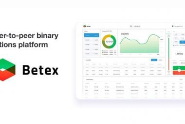 PR: Betex Blockchain P2P Binary Options Platform Raises $1 Mln in the First Round of Pre-Sale