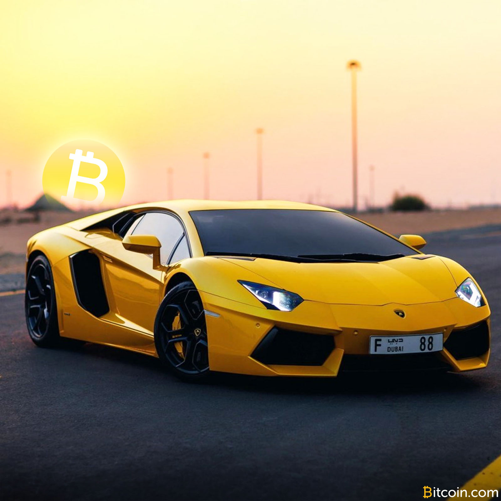 Lux cumpărat cu Bitcoin – “When lambo?”
