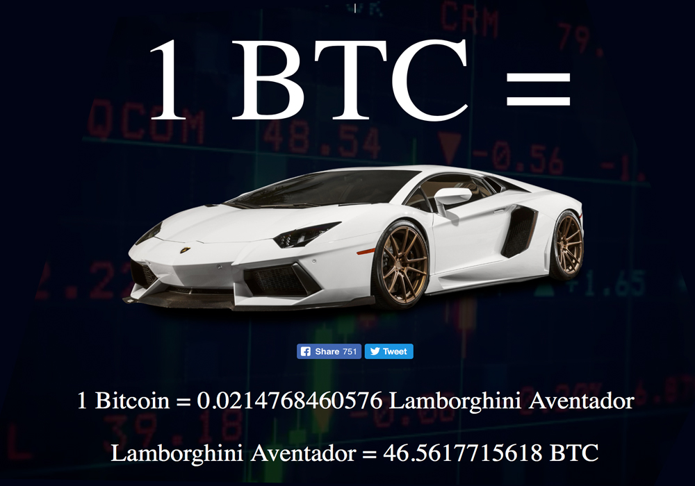 Buy a lambo with crypto crypto numbers in python