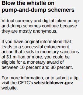 $100,000 Bounty Available to Crypto Pump-and-Dump Whistleblowers