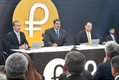 Venezuela Says Pre-Sale of Oil-Backed Petro Cryptocurrency Has Raised $735 Million