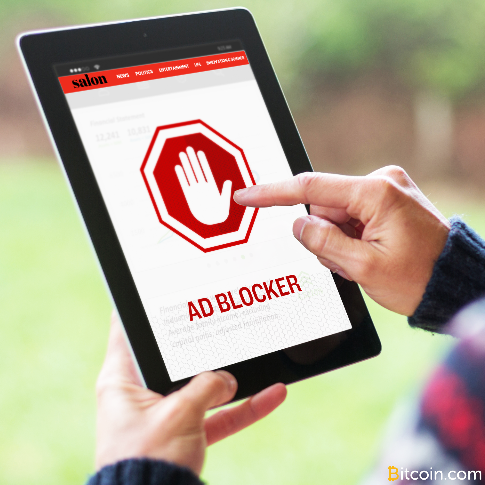 Ad blocker with miner included