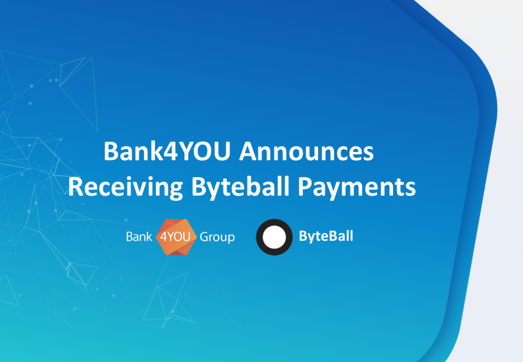 Bank4YOU Receiving Byteball Payments