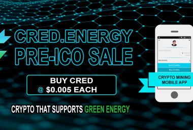 PR: Credits.Energy - New Revolutionary Cryptocurrency with Mobile Mining App Aims to Support GREEN Energy