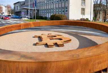 Slovenian City Unveils World's First Public Bitcoin Monument